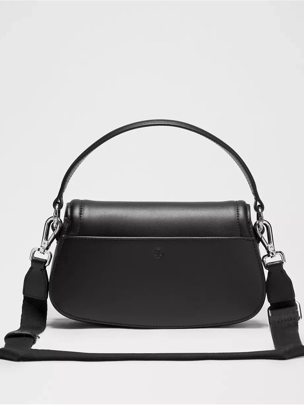 Lululemon Black Cactus Leather Shoulder Bag with AirPod Case - Picture 4 of 7